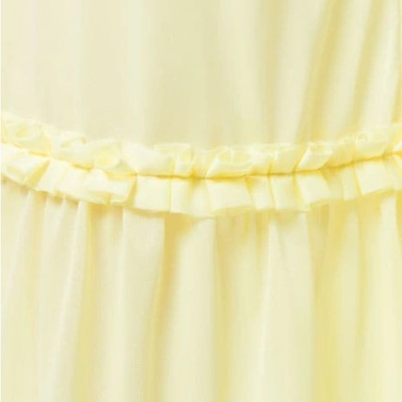 Miu Miu Yellow Ruffle Trousers - Picture 7 of 11